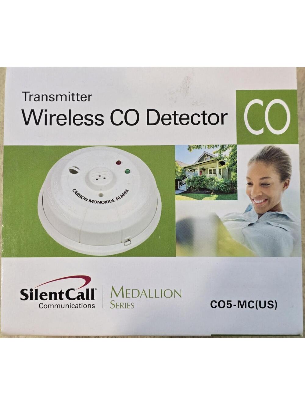 Transmitter CO Detector Silent Call Medallion Series model CO5-MC(US)